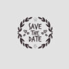 Save the Date Stempel Motiv 1 Hochzeitsstempel online kaufen